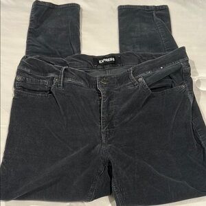 Express Charcoal Denim Pants
